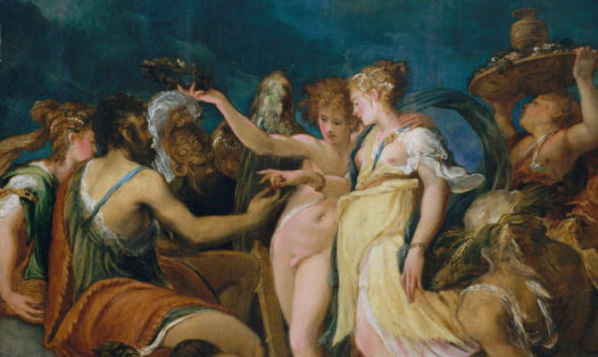 Nozze tra Cupido e Psiche<br>