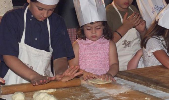 Laboratorio di gastronomia per bambini