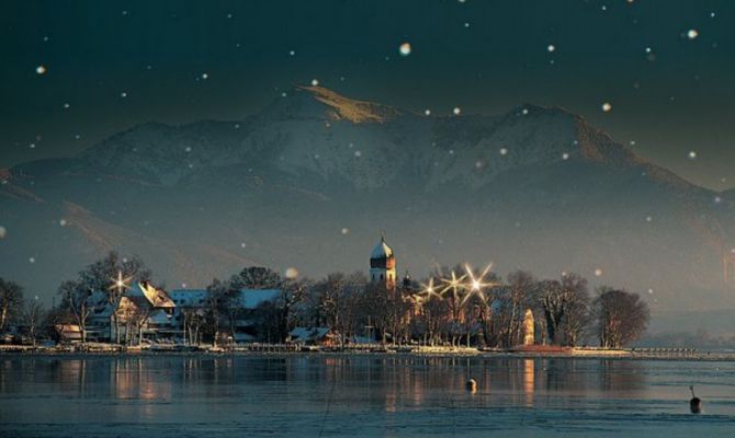 Fraueninsel Lago Chiemsee