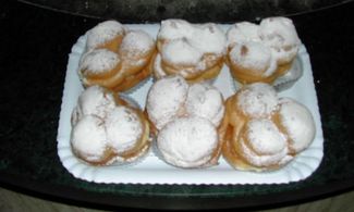 sise delle monache dolci abruzzo paste bignè crema pan di spagna