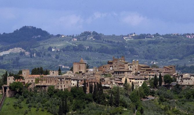 Panorama di Certaldo