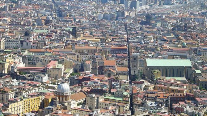 Napoli con la Coppa America