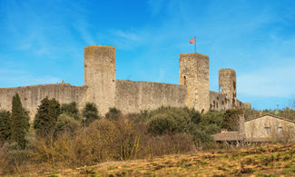 Toscana, la Fortezza di Monteriggioni