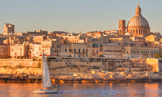 Malta, veduta di La Valletta