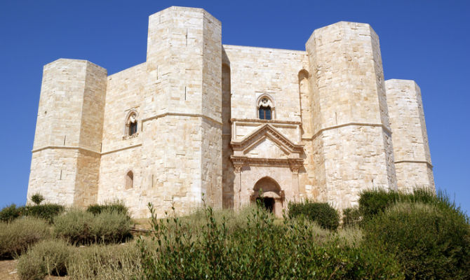 Veduta di Castel del Monte