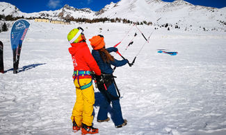 Corso di Snowkite in coppia