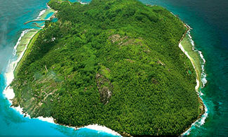 FrÃ©gate Island Private, vista dall'alto