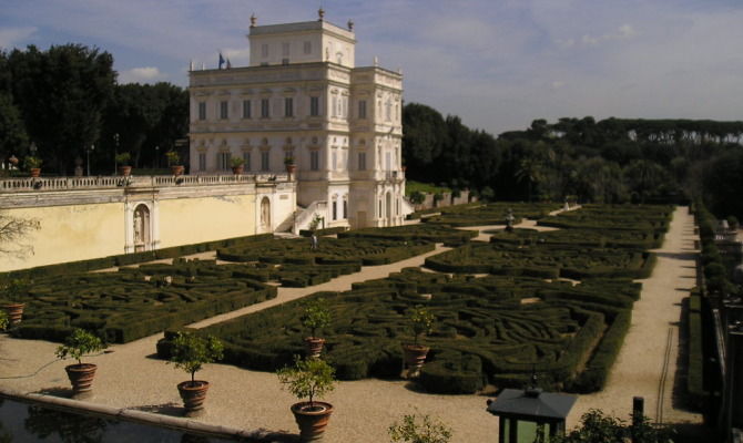 villa pamphili roma giardini 