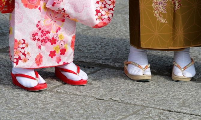 Scarpe giapponesi