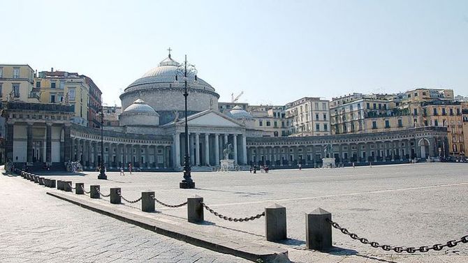 Napoli con la Coppa America