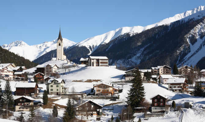 Davos, Svizzera, Alpi