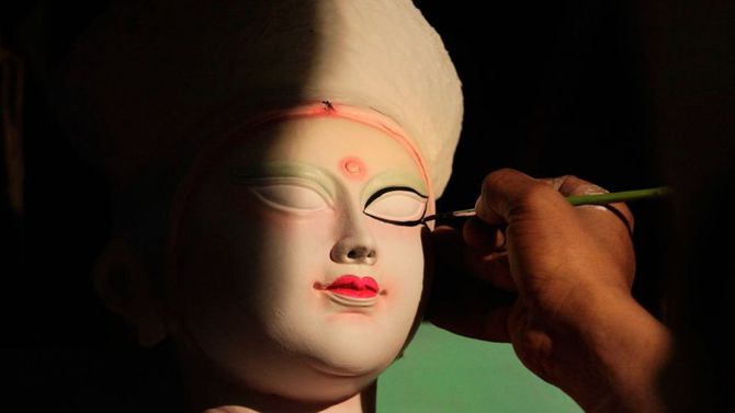 Navratri Festival &amp;#45;  Dea Durga Puja