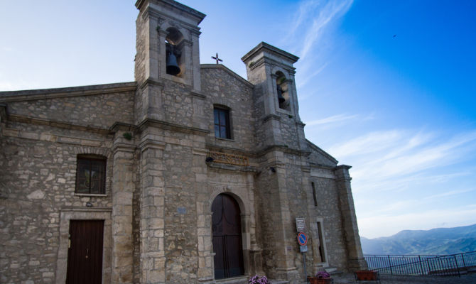 Facciata della Chiesa di San Paolo, Gangi