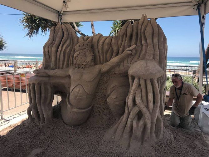 2. Sand Safari, Australian Sand Sculpting Championship