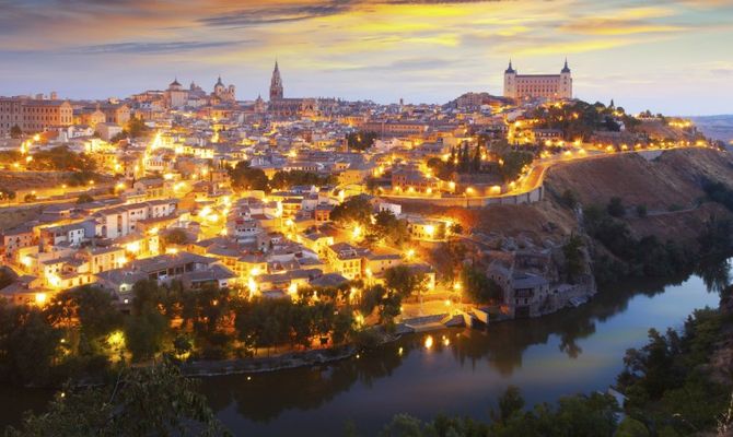 Panorama di Toledo