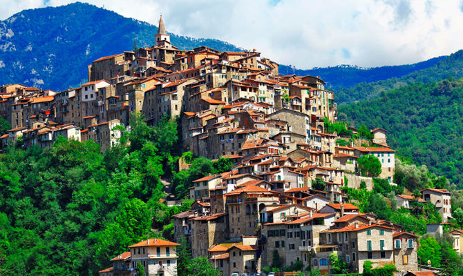 borgo di Apricale<br>