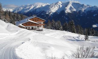 Baita in inverno