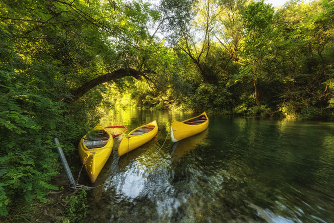 Rafting sul Cetina in Croazia