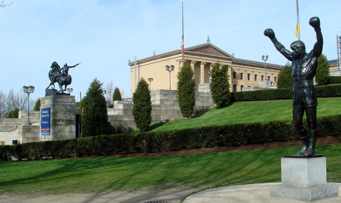 Statua di Rocky e Museum of Art