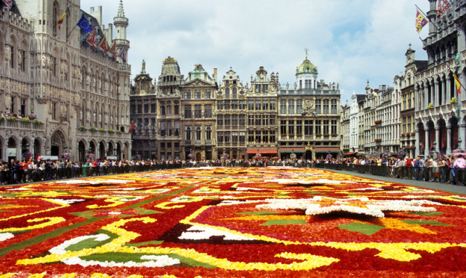  Tappeto di fiori di Bruxelles