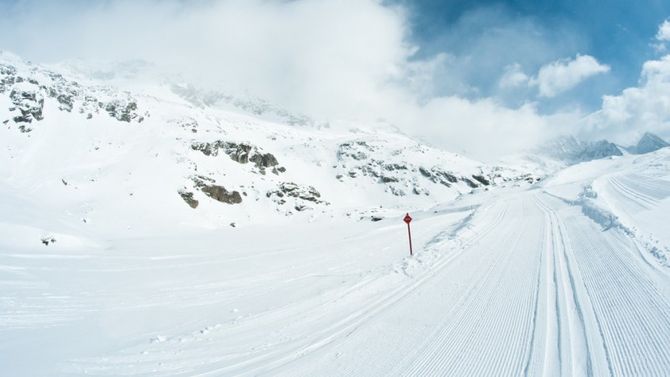 pista da sci di fondo