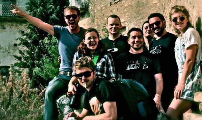 Giovani ragazzi in viaggio per la Basilicata