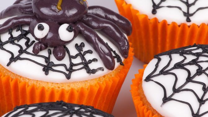 cup cakes halloween