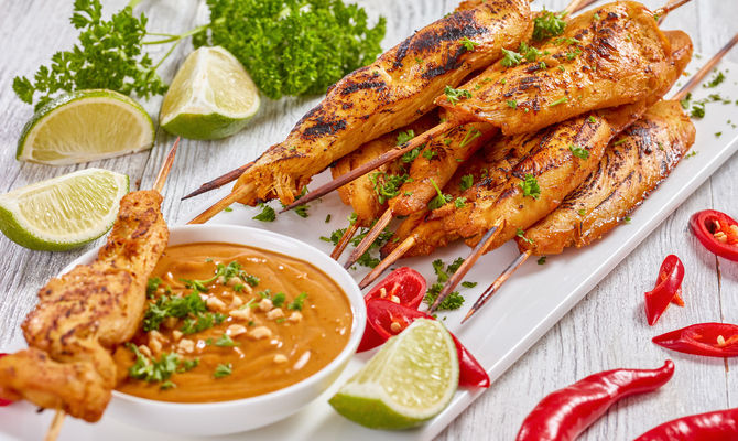 Chicken Satay, Indonesia