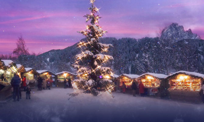 Mercatino di Natale in Val Gardena