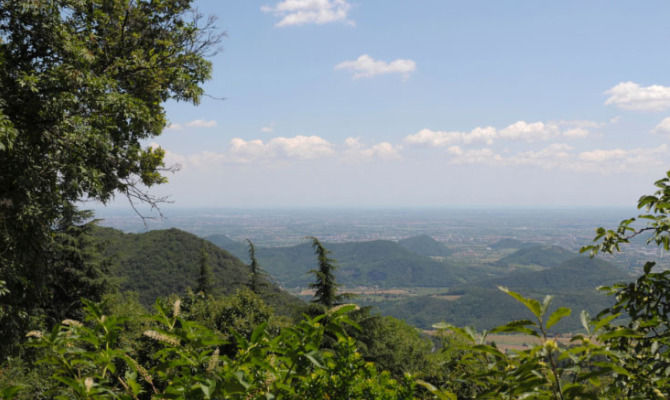 Colli euganei, colline, veneto, padova, campagna<br>