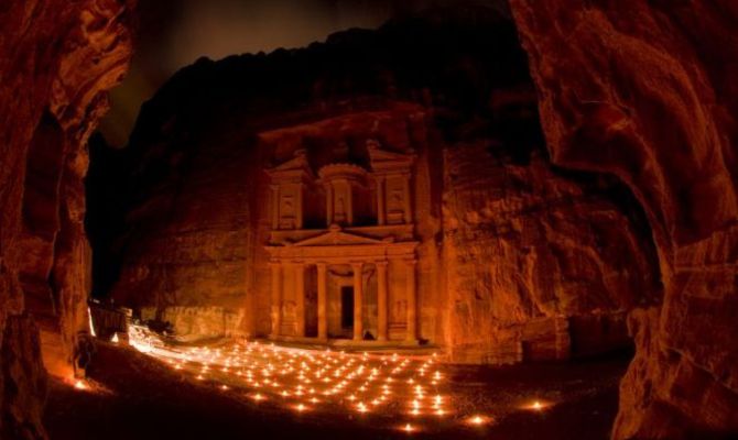 Candele a Petra<br>