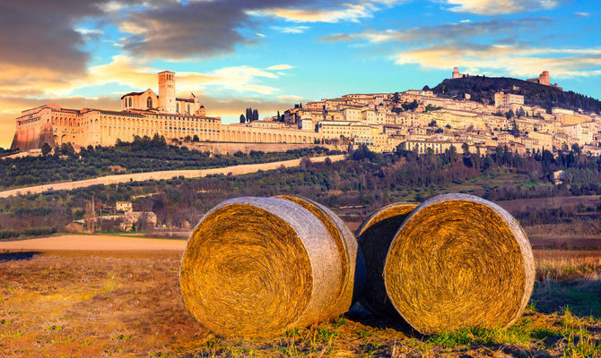 Veduta di Assisi