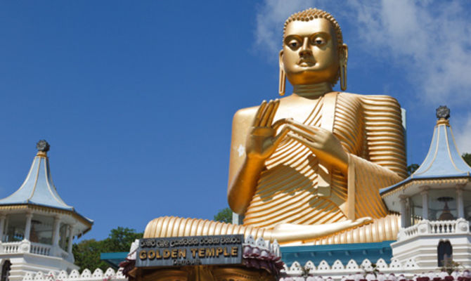 Bhudda d'oro del Golden Temple