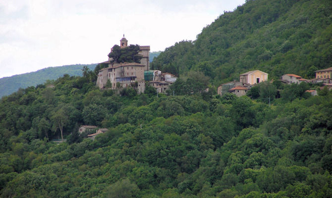 greccio rieti borgo