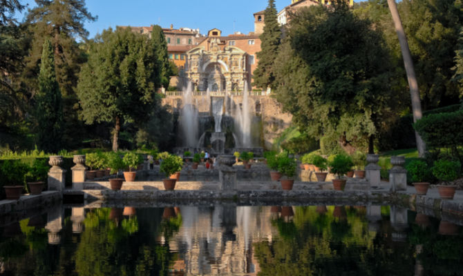 Villa D Este A Tivoli I Giardini Piu Spettacolari