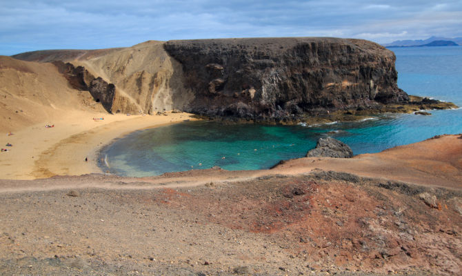 Diving a Lanzarote