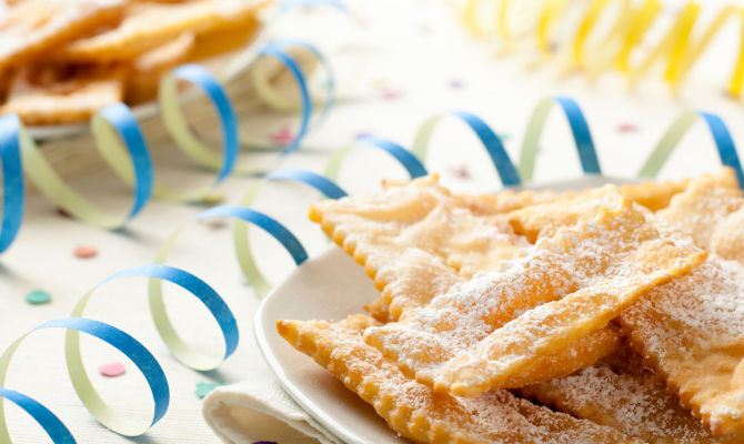 frappe chiacchiere bugie nastri
