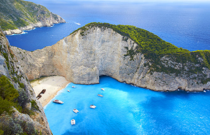 5. Navagio Beach