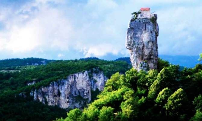 Katskhi Pillar Imereti Georgia