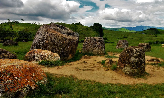 laos, piana delle giare