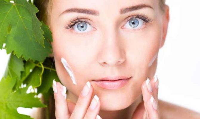 Trattamento viso uva