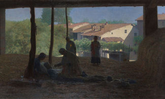 A Volpedo il celebre fienile di Giuseppe Pellizza