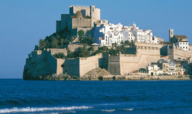 Castello di Peníscola della Costa Azahar