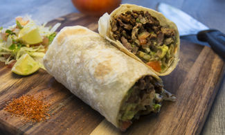 Burrito, il  panino  tex-mex ripieno di carne