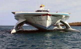 Il catamarano solare che ha girato il mondo