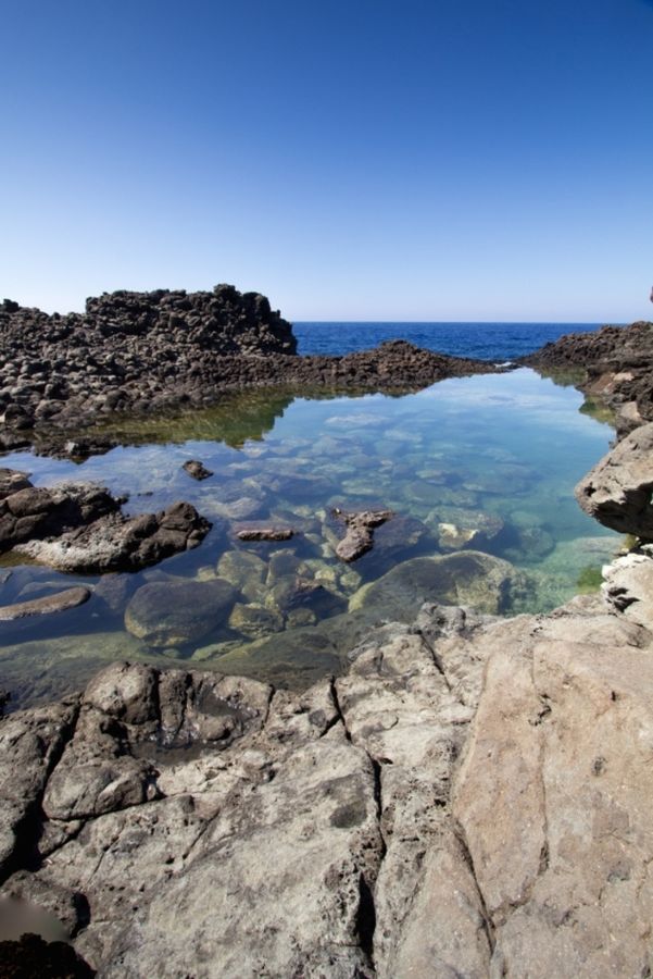 Una spiaggia di Pantelleria