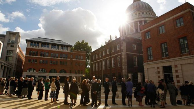 Commemorazione 11 Settembre a Londra