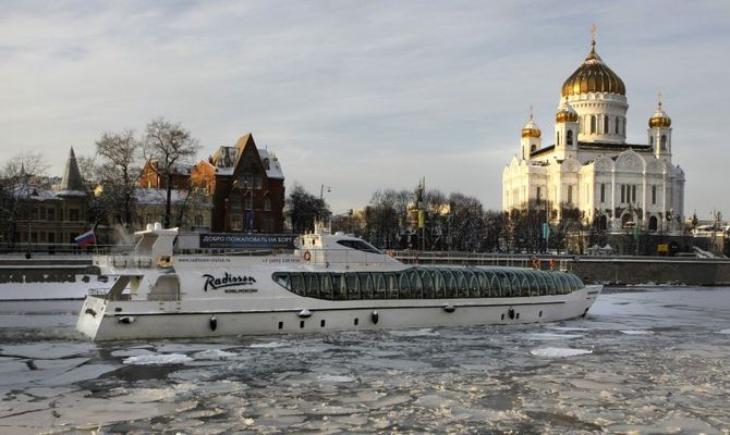 Russia, crociera sul fiume