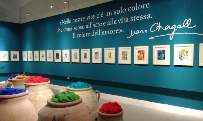 Chagall/Missoni. Sogno e colore