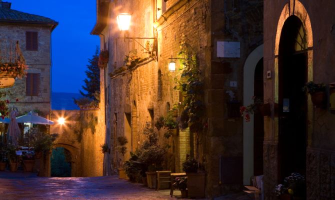 Scorcio di Pienza